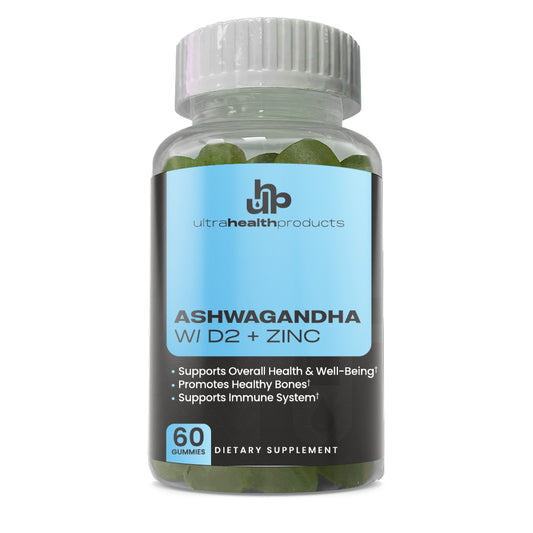 Ashwagandha with D2 + Zinc Gummies