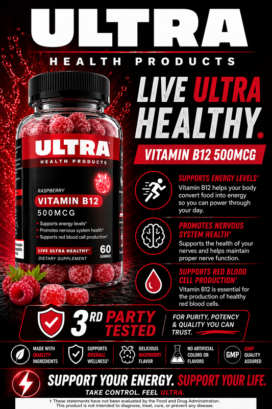 Vitamin B12 500mcg Gummies