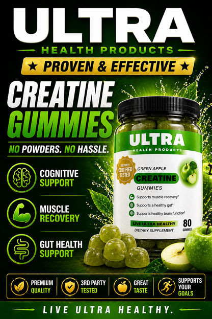 Creatine Gummies - Green Apple