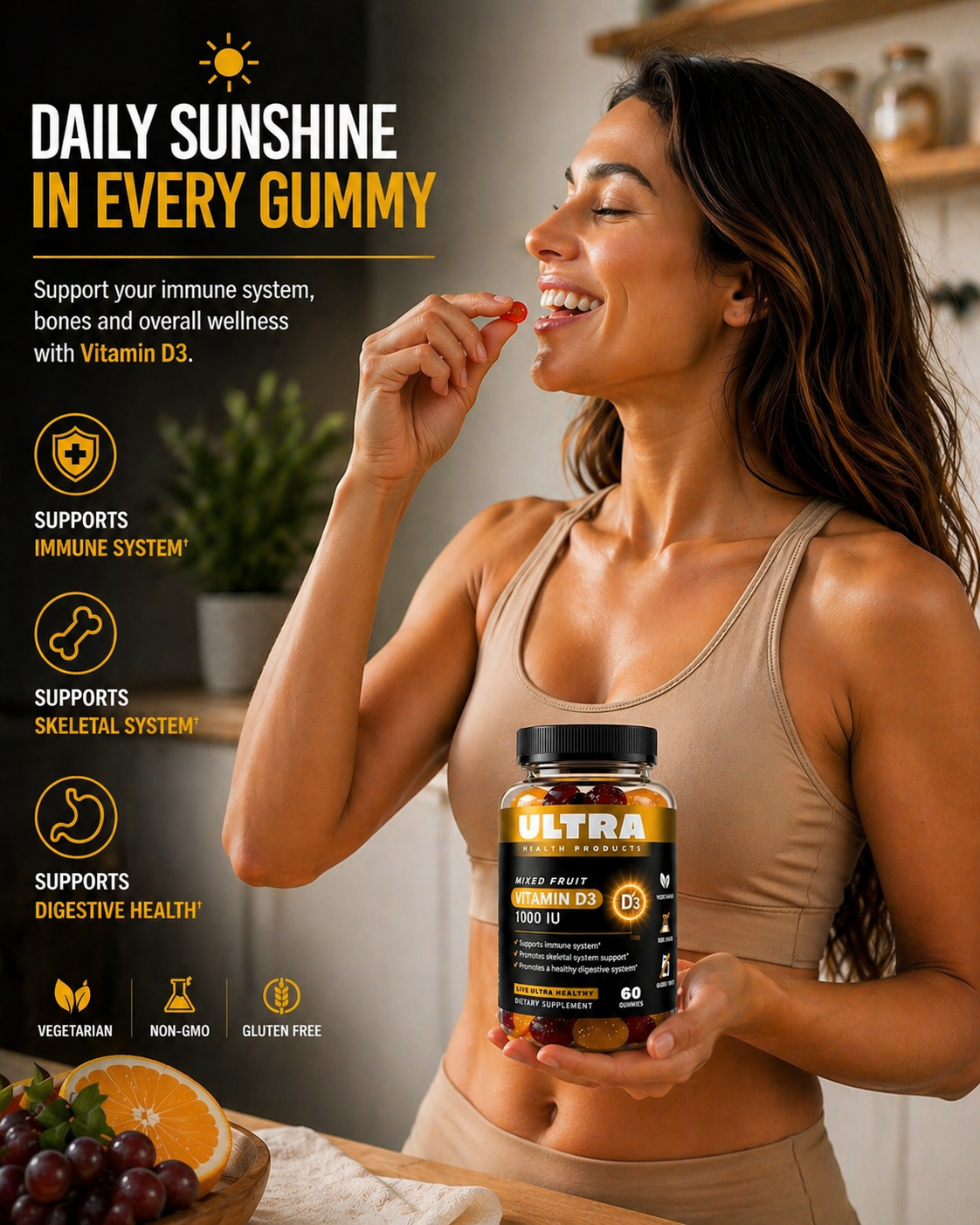 Vitamin D3 1000IU Gummies